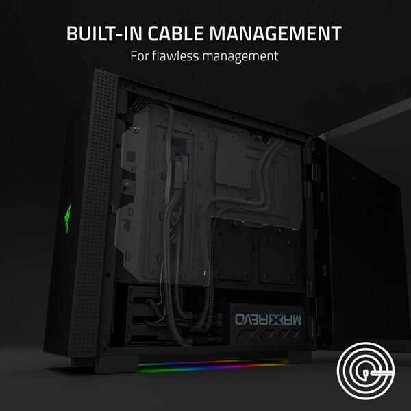 Razer Tomahawk ATX RGB (E-ATX) Mid Tower Cabinet (Black)