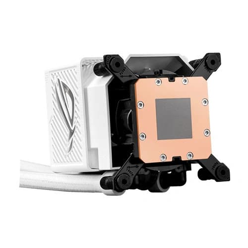 ASU CPU AIO COOLER TRIPLE FAN 120MM WITH 3.5" FULL COLOR LCD DISPLAY WHITE EDITION