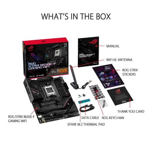 ASUS ROG Strix B650E-F Gaming WIFI Motherboard