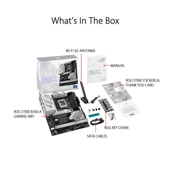 Asus ROG Strix B760-A Gaming WIFI Motherboard