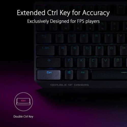 Asus ROG Strix Scope NX Wireless Deluxe Gaming Keyboard with Red Switches