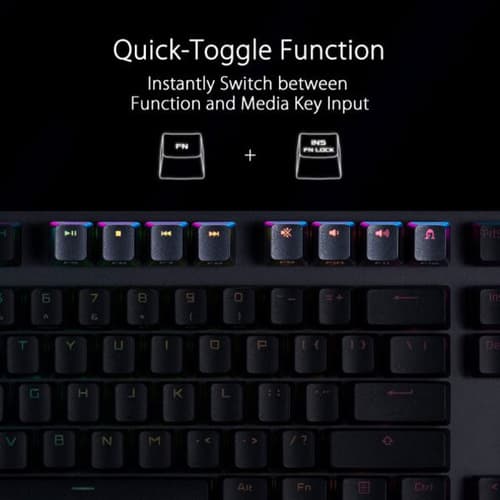 Asus ROG Strix Scope NX Wireless Deluxe Gaming Keyboard with Red Switches