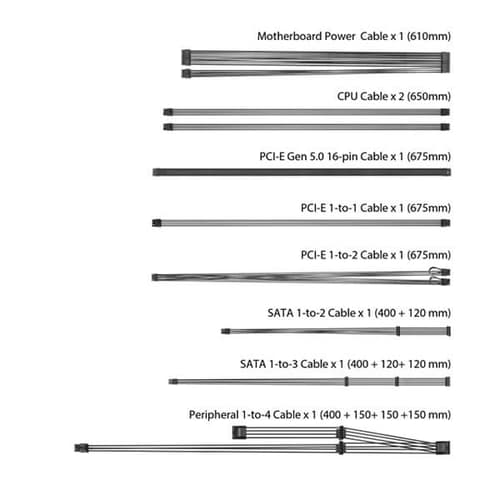 Asus TUF Gaming 850 Watt 80 Plus Gold ATX 3.0 SMPS
