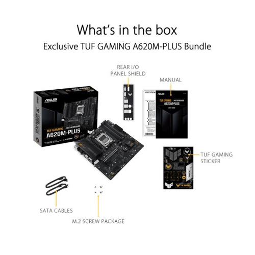 Asus TUF Gaming A620M-Plus Motherboard