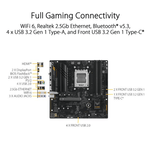 Asus TUF Gaming A620M-Plus WIFI Motherboard