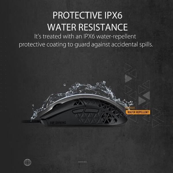 Asus Tuf Gaming M4 Air Gaming Mouse (Black)