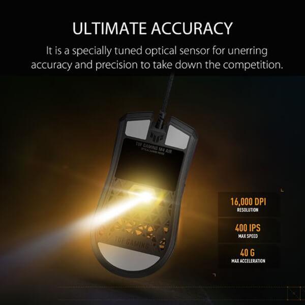 Asus Tuf Gaming M4 Air Gaming Mouse (Black)