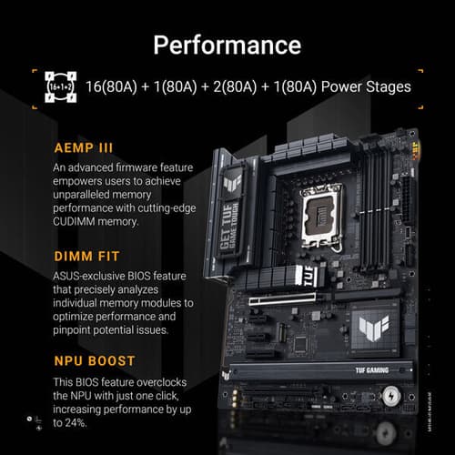 Asus TUF Gaming Z890-Plus WIFI Motherboard