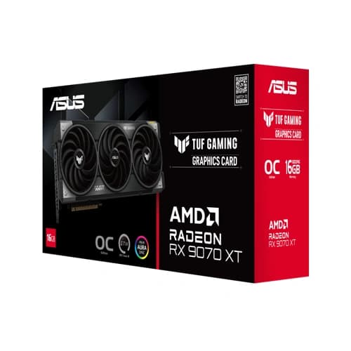ASUS TUF Gaming RX 9070 XT OC Edition 16GB GDDR6 Graphics Card