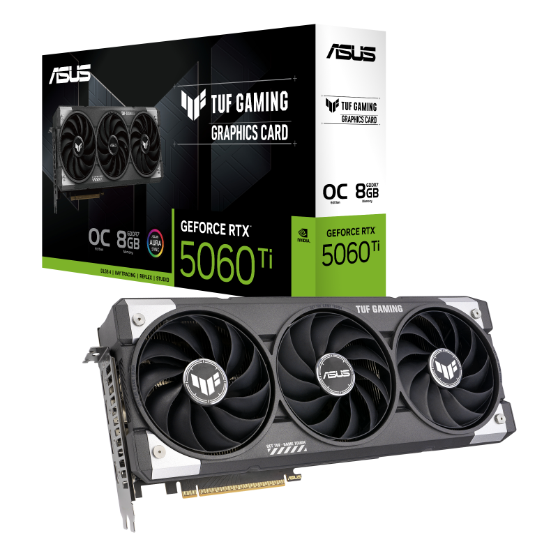 ASUS TUF Gaming GeForce RTX™ 5060 Ti 8GB GDDR7 OC Edition