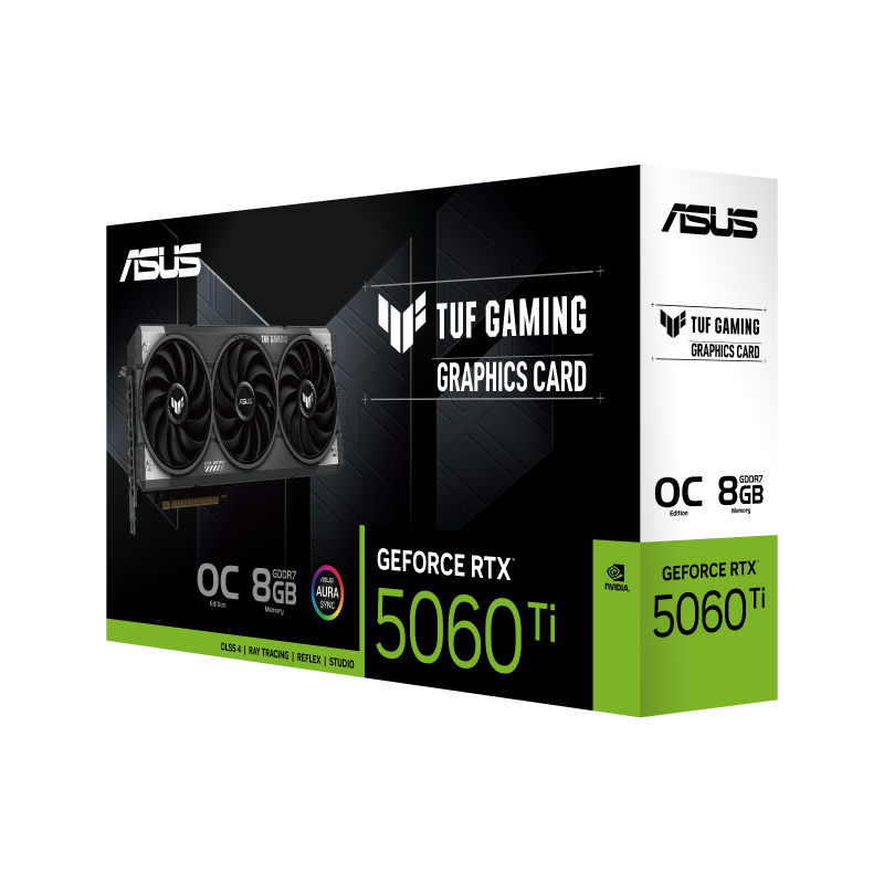 ASUS TUF Gaming GeForce RTX™ 5060 Ti 8GB GDDR7 OC Edition