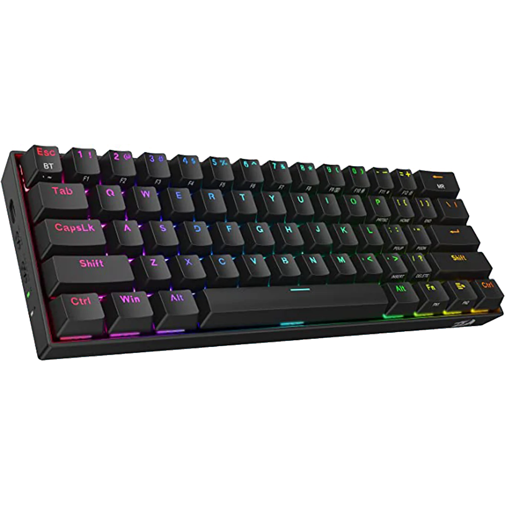 Draconic Pro K530 Pro - 60% Bluetooth+24.Ghz+wired Mechanical Keyboard (Red Switch)