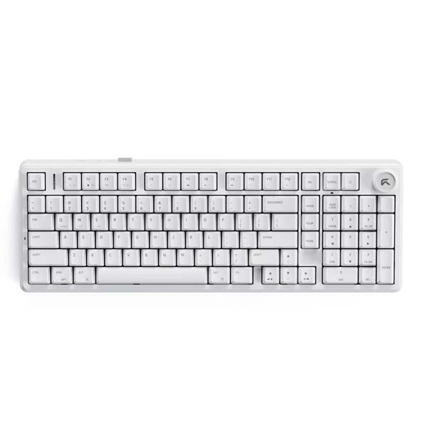 Cybeart Akula 99 - Compact Full Size Wireless RGB Mechanical Keyboard White