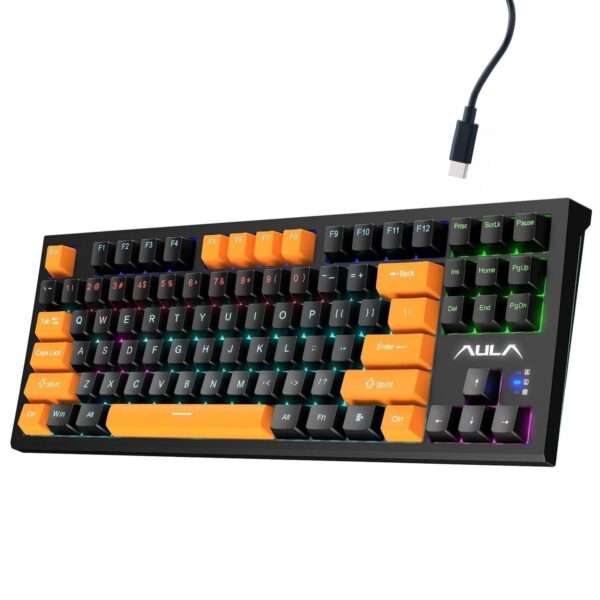 AULA F3032 Wired RGB Backlight Mechanical Gaming Keyboard