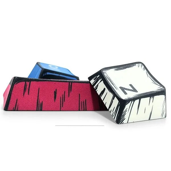 Comic Sublimation Keycaps 130 Qty | Compatible With All Kind of Keyboard | Comic keycaps (CK)