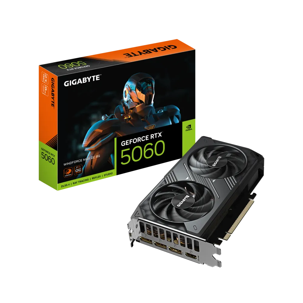 Gigabyte RTX 5060 WINDFORCE MAX OC 8G
