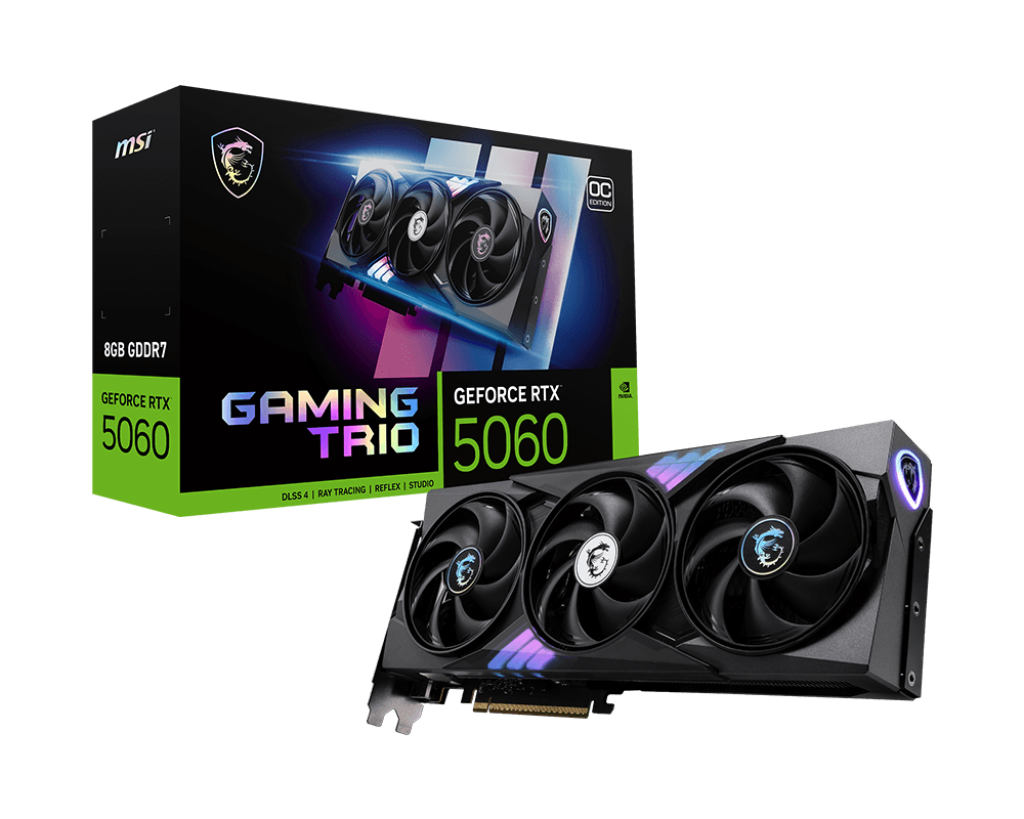 MSI GeForce RTX 5060 8G GAMING TRIO OC