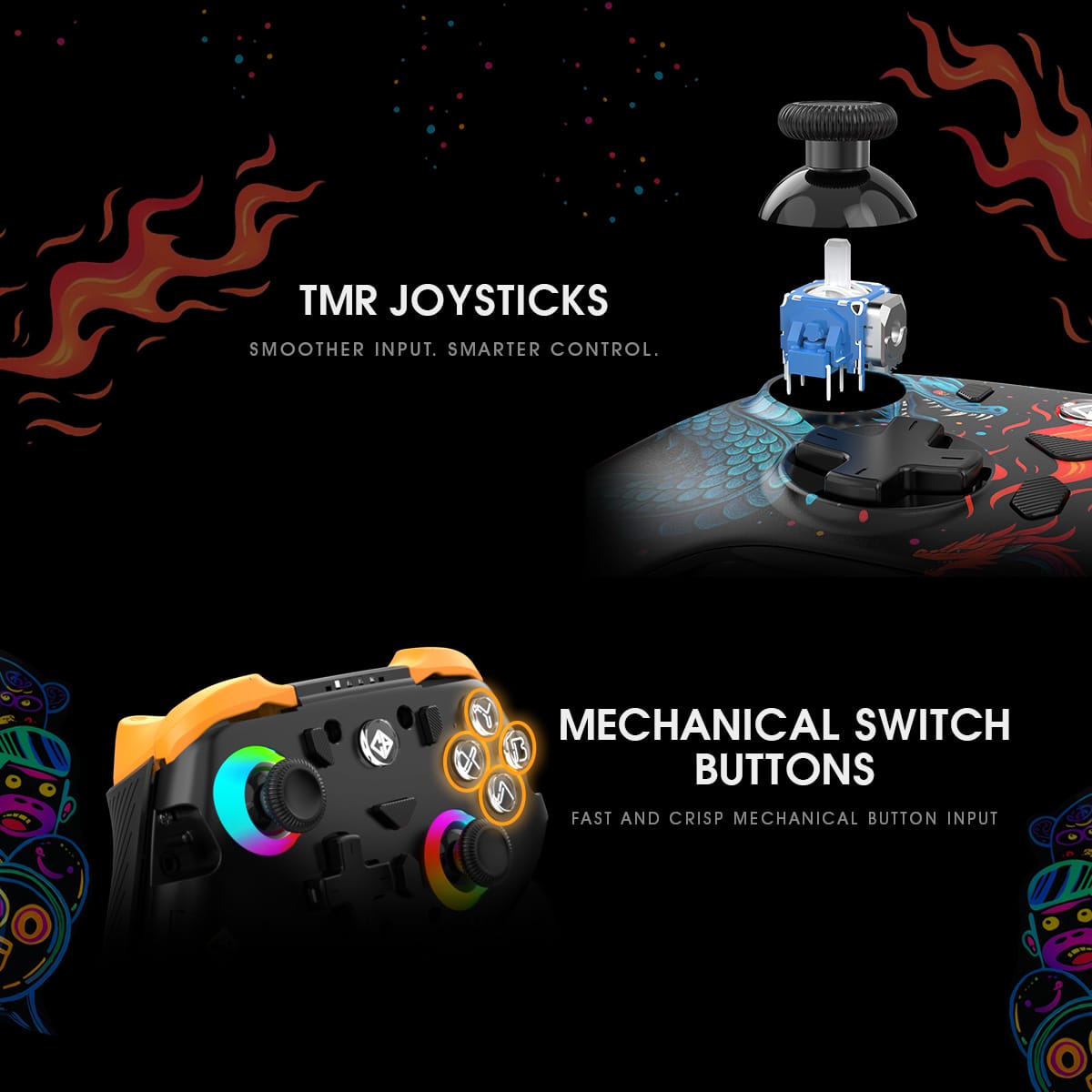 Cosmic Byte Drakon Tri Mode Controller