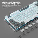 AULA Wired Mechanical Gaming Keyboard F3287 – Grey White