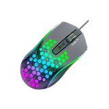 AULA S11 Wired Gaming Mouse Ultra Lightweight Honeycomb Design Mouse