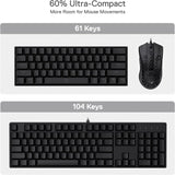 Dragon Born K630 - 60% Wired RGB Mechanical Keyboard (Red Switch)