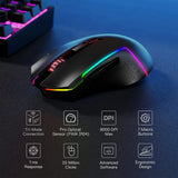 Vampire Elite M686 RGB Wired and Wireless Mouse