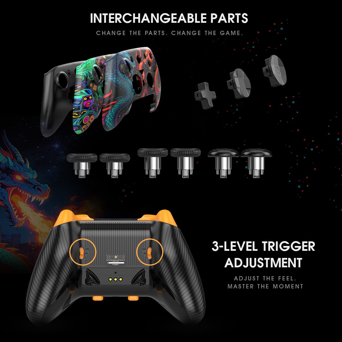 Cosmic Byte Drakon Tri Mode Controller