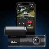 Qubo Smart Dashcam Pro 2.7K & Rear Cam