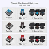 Dragon Born K630 - 60% Wired RGB Mechanical Keyboard (Red Switch)