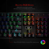 Devarajas K556 - 104 Keys Wired Mechanical Keyboard (Brown Switch)
