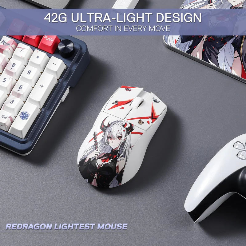 K1NG M916 PRO - Wired And Wireless Mouse (Anime)