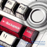 Comic Sublimation Keycaps 130 Qty | Compatible With All Kind of Keyboard | Comic keycaps (CK)