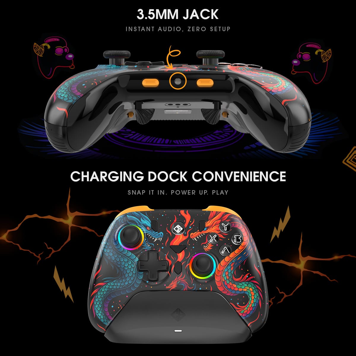 Cosmic Byte Drakon Tri Mode Controller