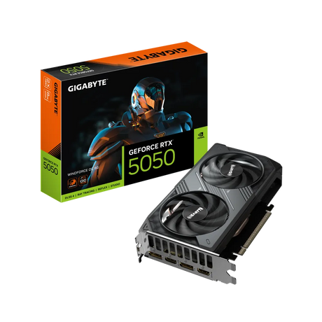 Gigabyte RTX 5050 WINDFORCE OC 8G Graphics Card