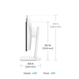 BenQ GW2490TC 24 Inch FHD 144Hz IPS Eye-Care Monitor White