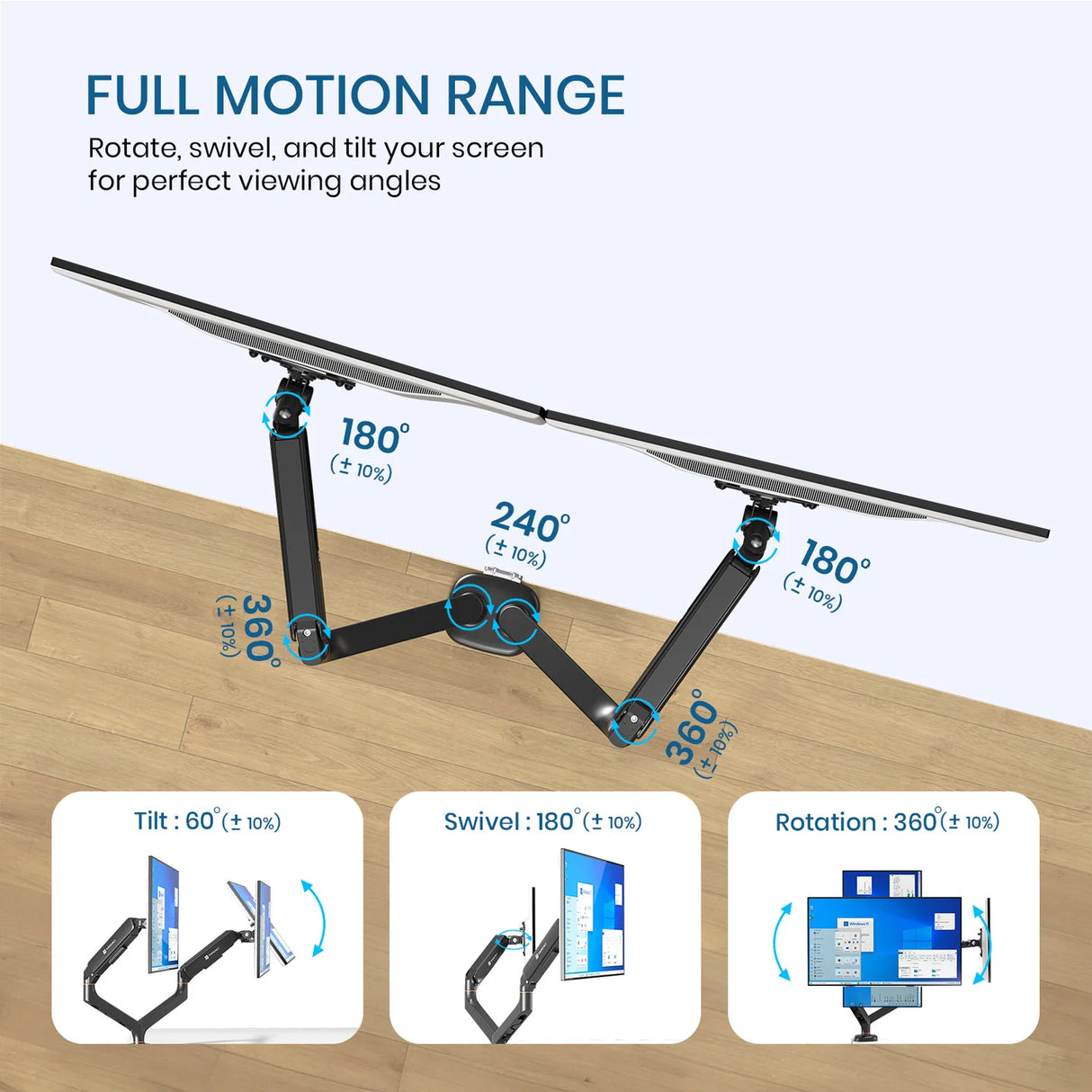 Portronics Aerolift Duo