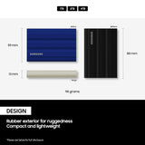 Samsung T7 Shield 2TB Portable SSD (Blue)