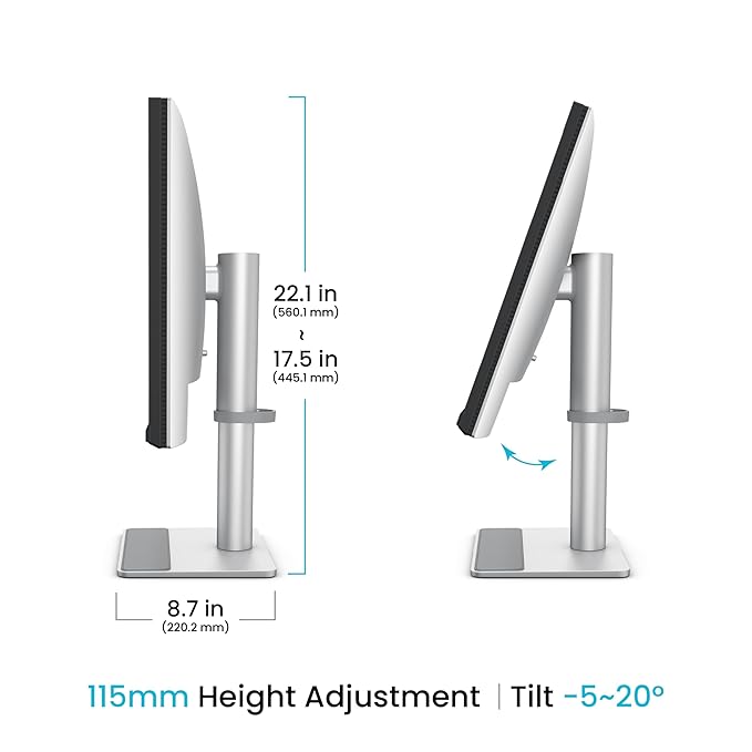 BenQ MA270UP 27” 4K 3840x2160 Nano Gloss Monitor for MacBook