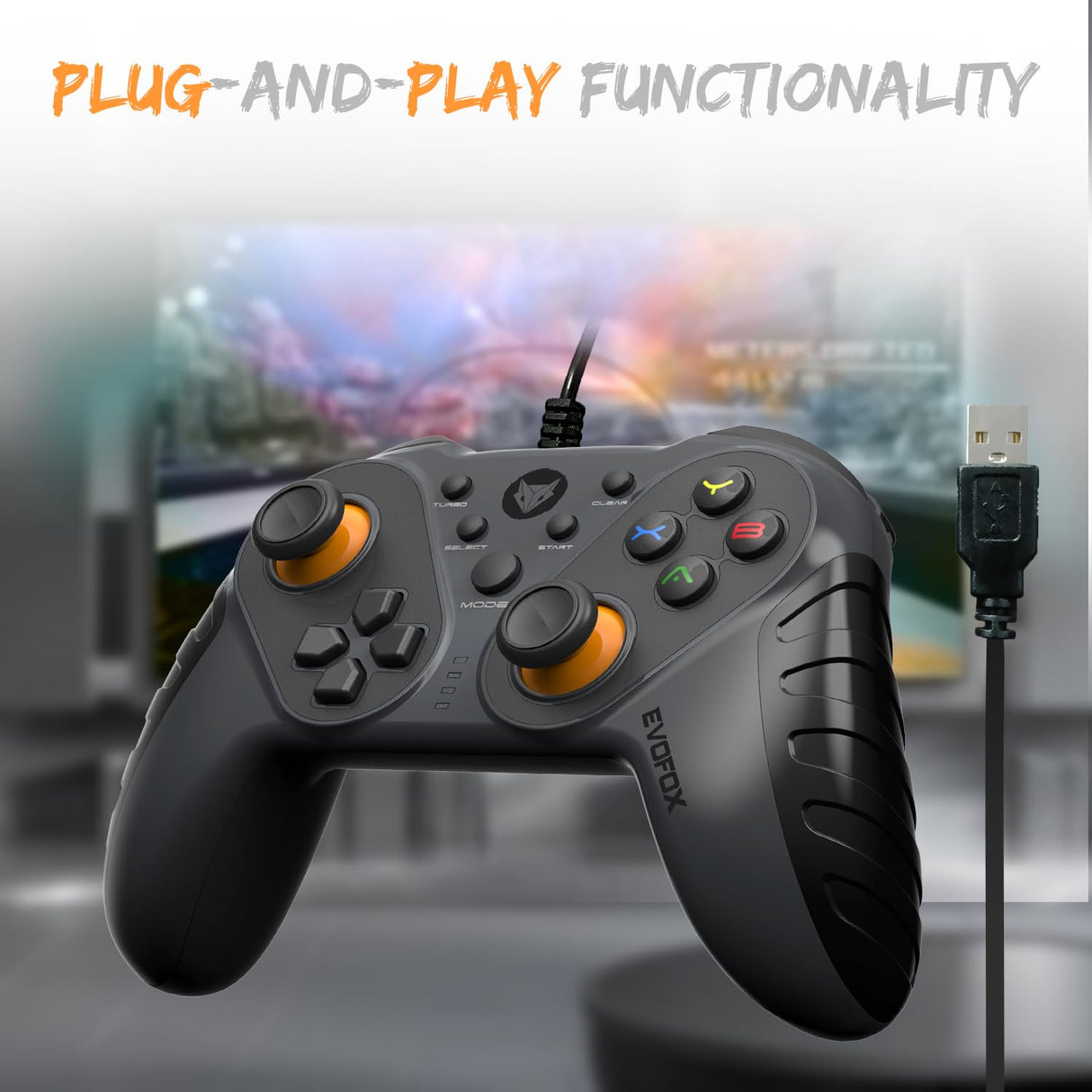 Amkette Evofox Elite Ops Wired Gamepad