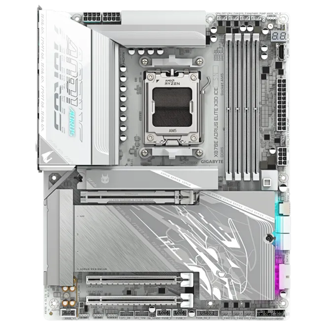 Gigabyte X870E AORUS ELITE X ICE Motherboard