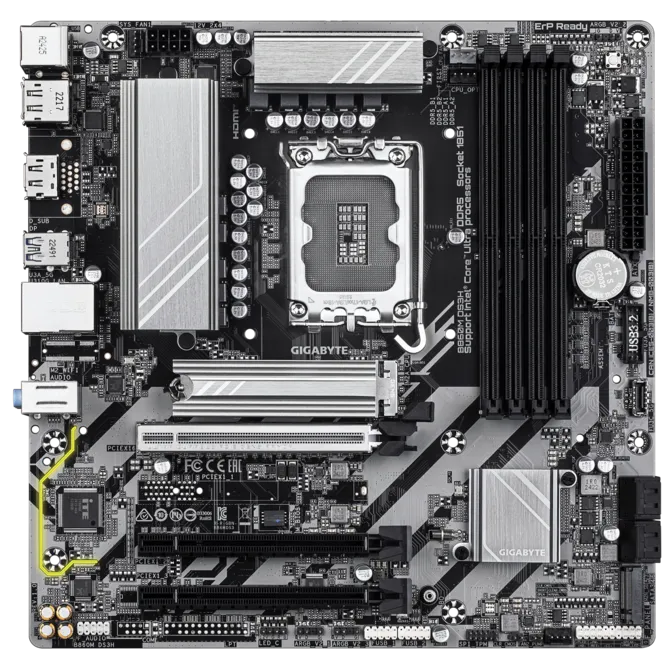 GIGABYTE B860M DS3H LGA 1851 Micro-ATX Motherboard
