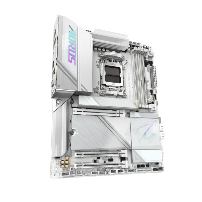 Gigabyte X870E Aorus Pro Ice AM5 LGA 1718 ATX Motherboard