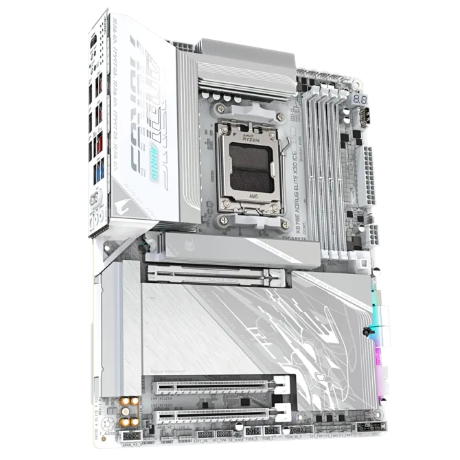 Gigabyte X870E AORUS ELITE X ICE Motherboard