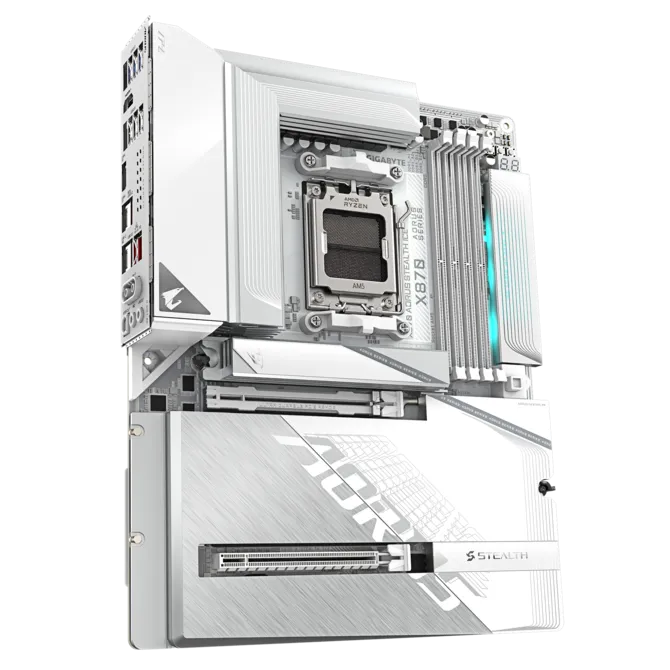GIGABYTE X870 AORUS Stealth ICE AMD AM5 Motherboard