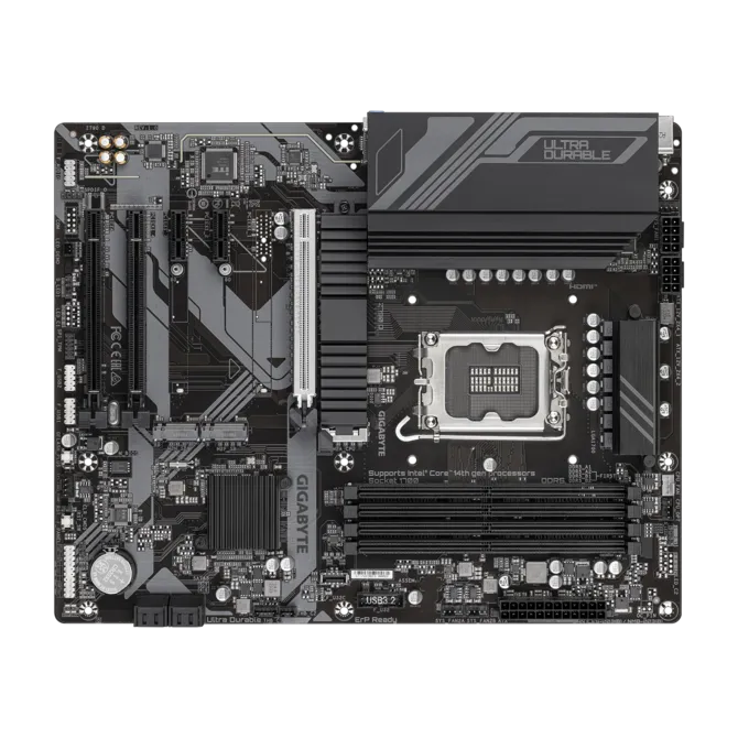 Gigabyte Z790 D (rev. 1.0) Motherboard Supports Intel 12th, 13th & 14th Gen Processors