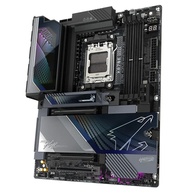 Gigabyte X870E AORUS MASTER X3D Motherboard
