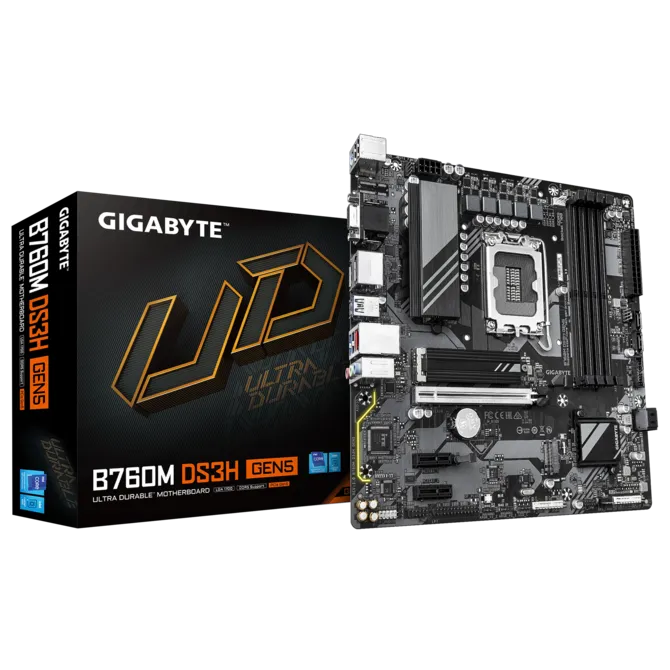 Gigabyte B760M DS3H GEN5 Motherboard
