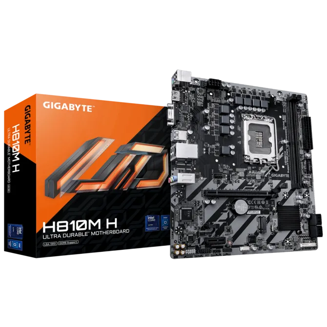 GIGABYTE H810M H LGA 1851 Micro ATX Motherboard