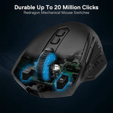 Taipan Pro M810 PRO RGB Wired And Wireless Mouse