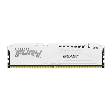 Kingston Fury Beast White 16GB 5200MHz CL40 DDR5 RAM (White)